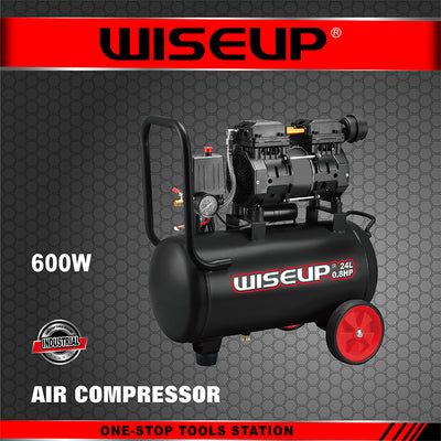 WISEUP AIR COMPRESSOR OIL FREE 24 LITER 0.8 HP / 600 W