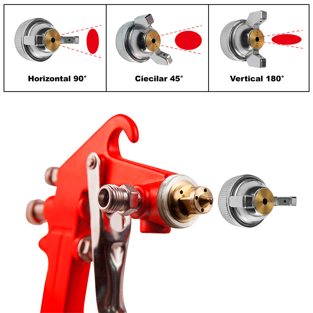 WISEUP SPRAY GUN F75G