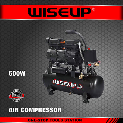 WISEUP AIR COMPRESSOR OIL FREE 9 LITER 0.8 HP / 600 W