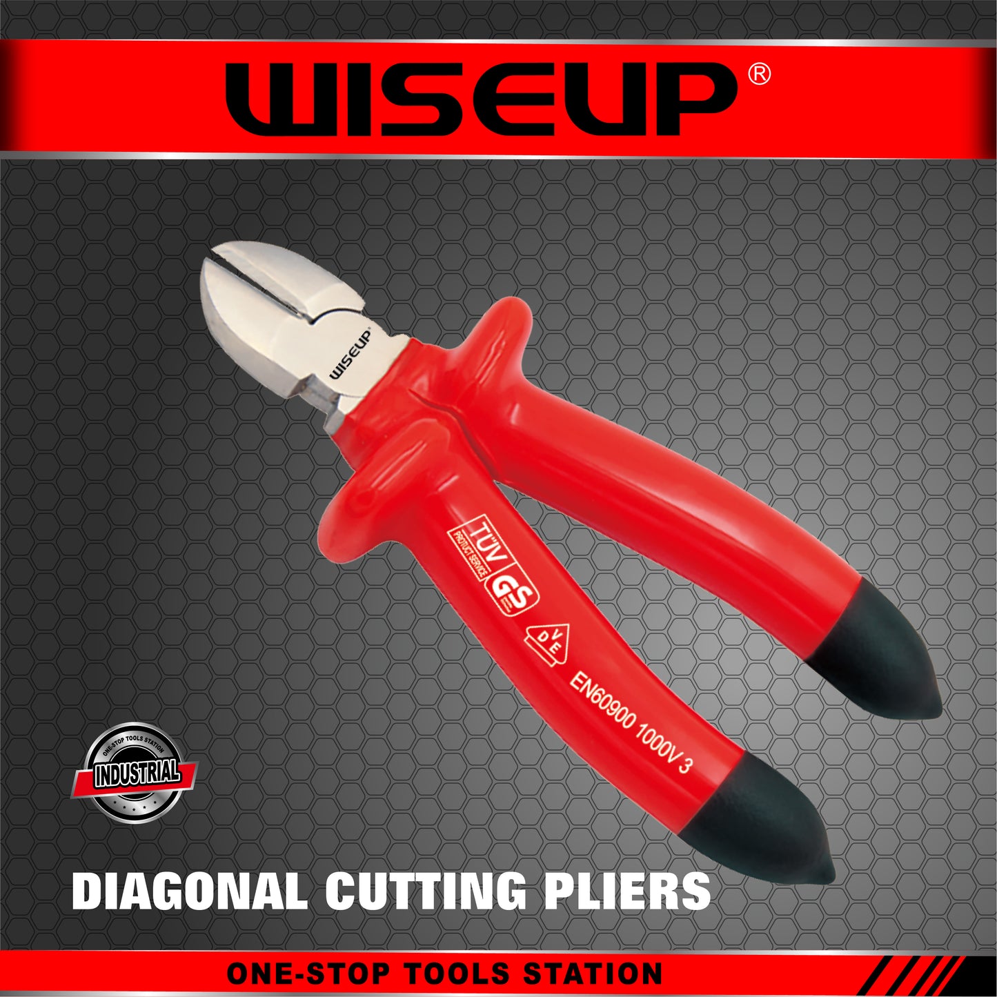 WISEUP CUTTER PLIER 6" BIG HANDLE