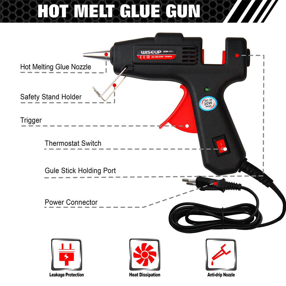 WISEUP GLUE GUN 20 W