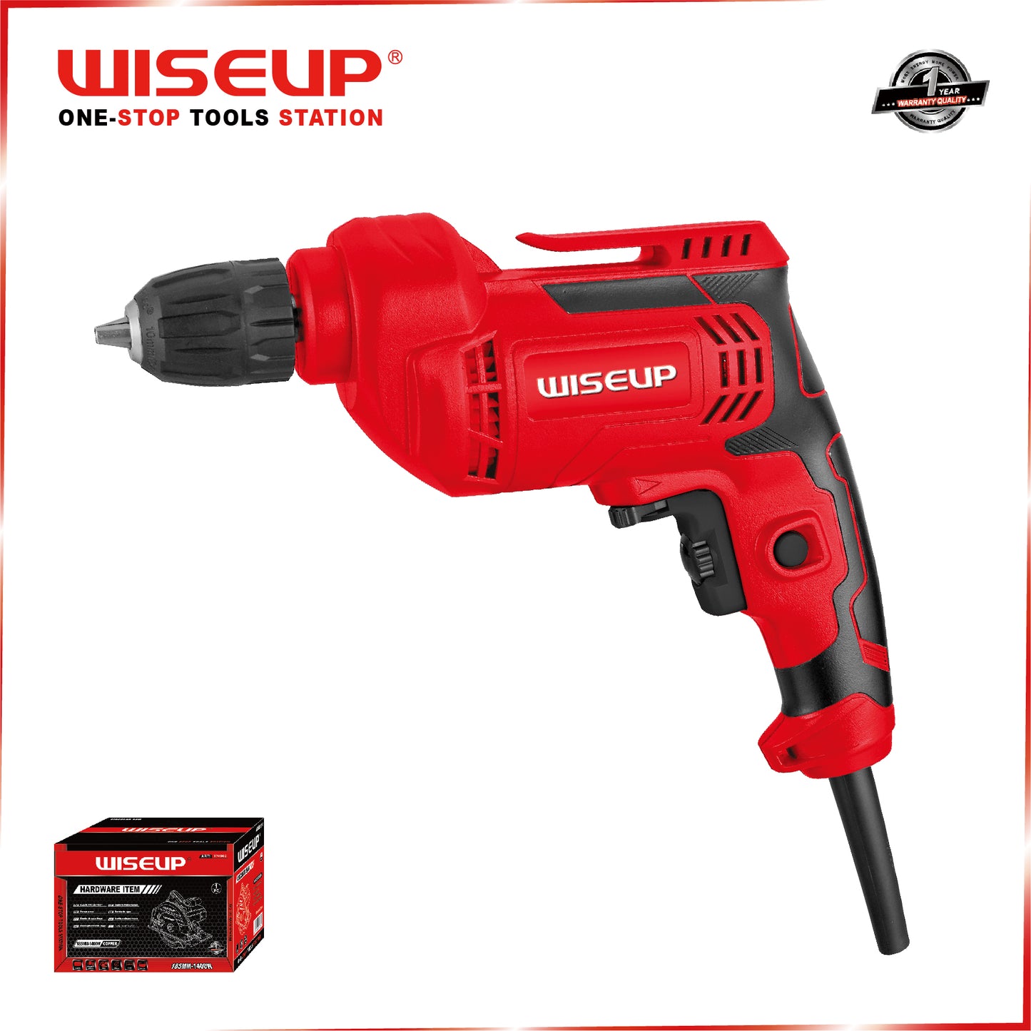 WISEUP DRILL MACHINE 10 MM 450W