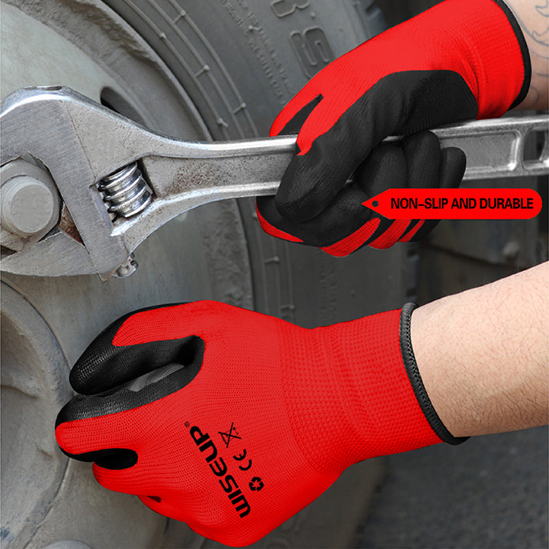 WISEUP SAFETY GLOVES RUBBER SMALL