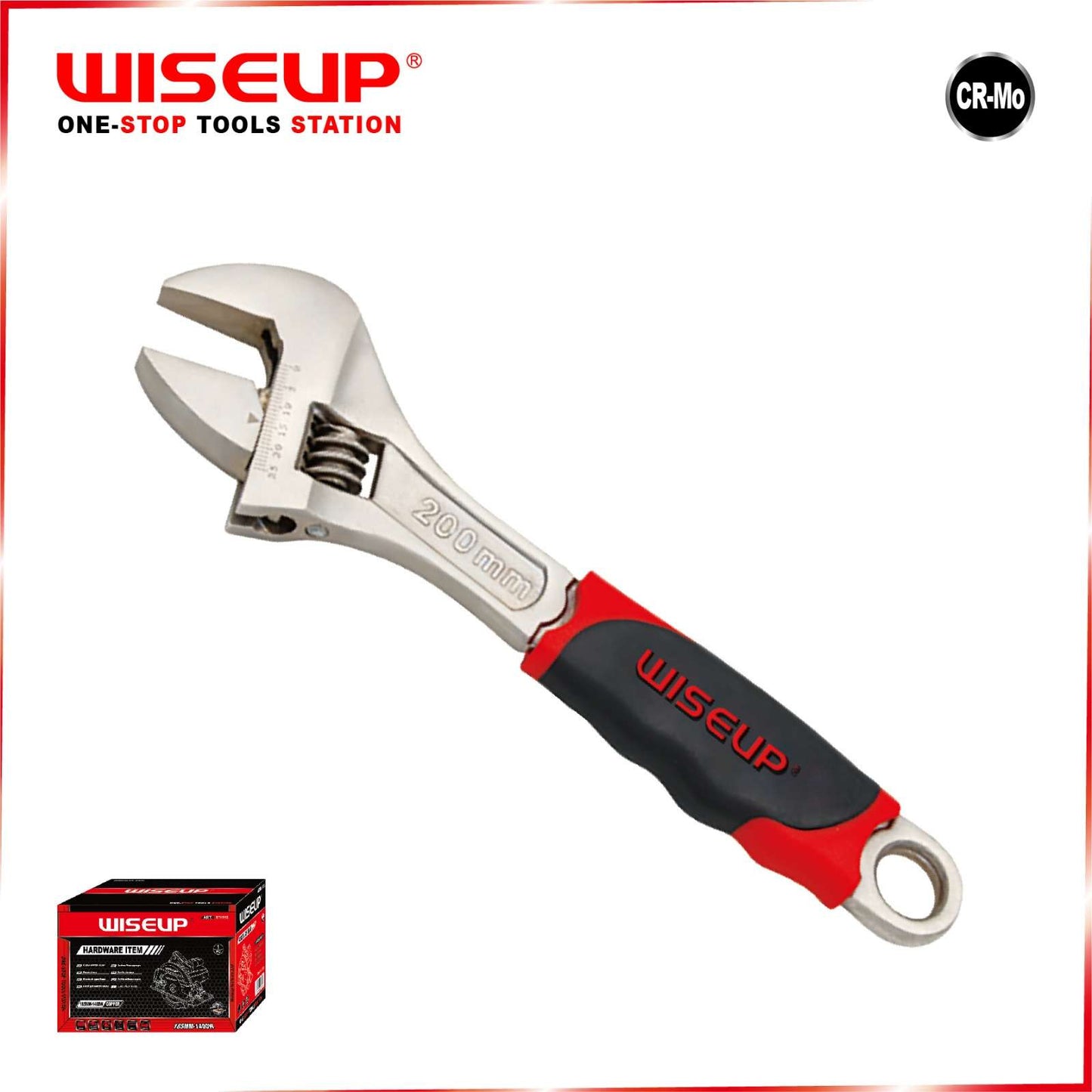 WISEUP ADJUSTABLE WRENCH