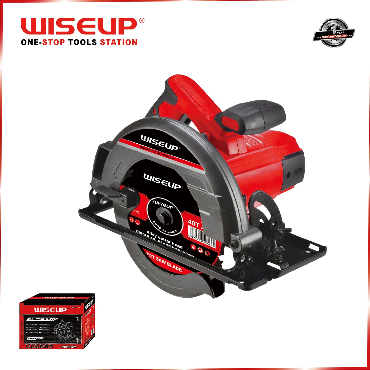 WISEUP CIRCULAR SAW 7" 1400 WATT