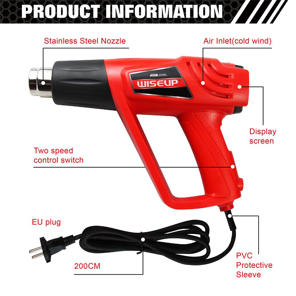 WISEUP HEAT GUN 2000 W