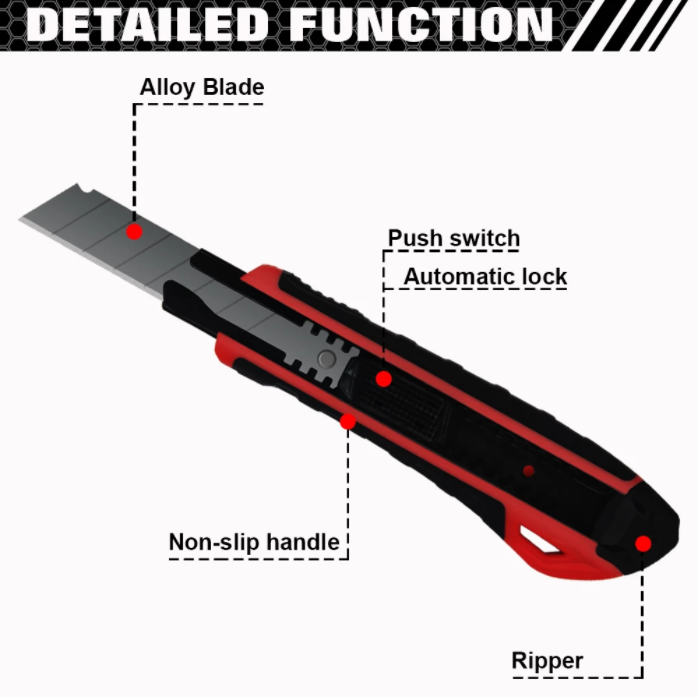 WISEUP UTILITY KNIFE L/D