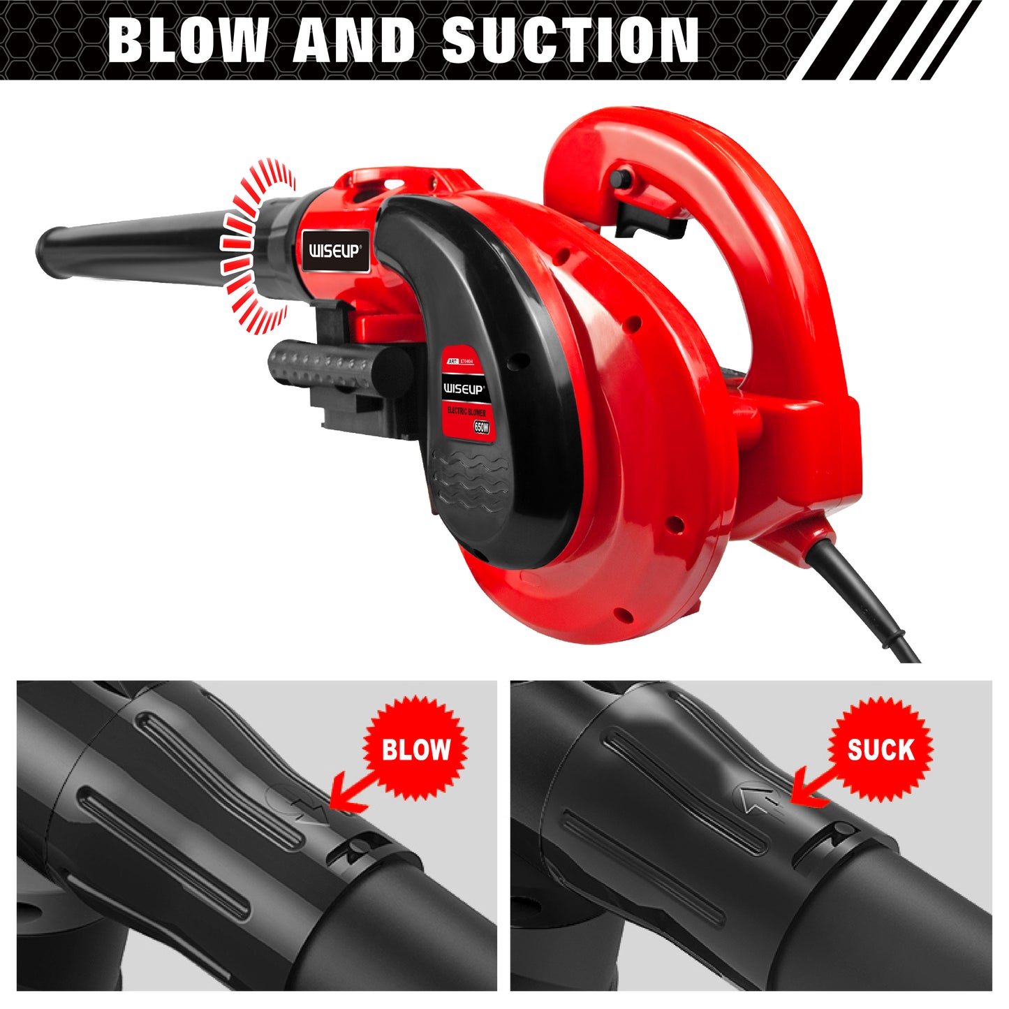 WISEUP VACCUM BLOWER 650 W